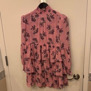 Cinq à Sept Pink Floral Dress